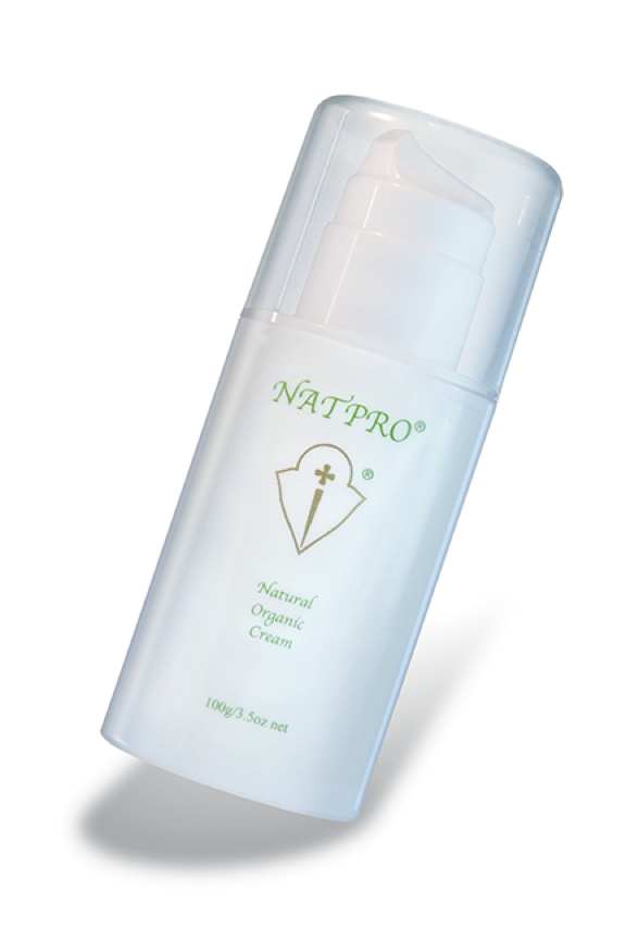Natpro Airless Dispenser Pump 100g / 3.5oz - Progesterone Organic