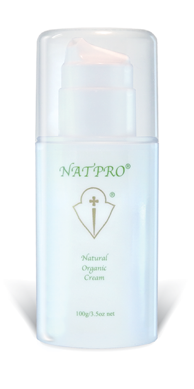 Natpro Airless Dispenser Pump 100g / 3.5oz - Progesterone Organic